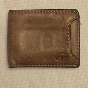 FOSSIL Ingram Sliding 2 In 1  Brown Soft  Leather Bifold Wallet